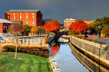 A small river creak in Maryland